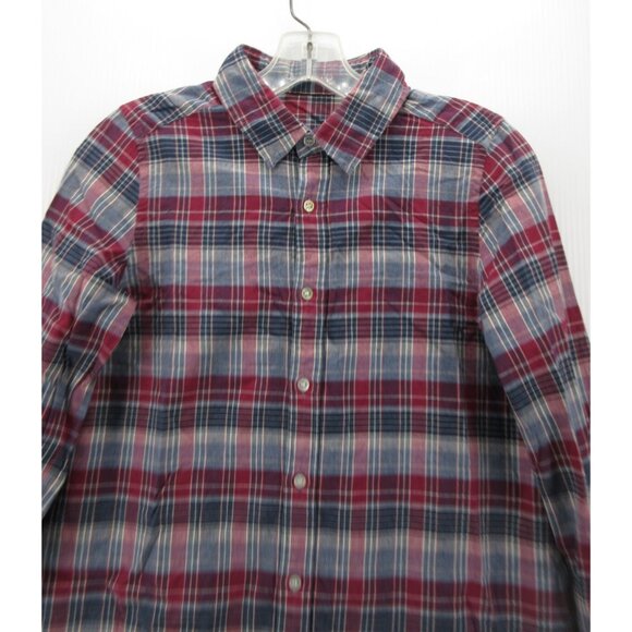 Journal Standard Shirt XS Red Japanese Button Up Shirt Plaid Colorful * - Picture 2 of 12